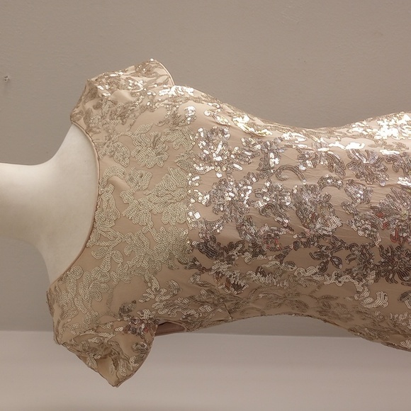 Calvin Klein sequin evening dress size 6 - Picture 2 of 8